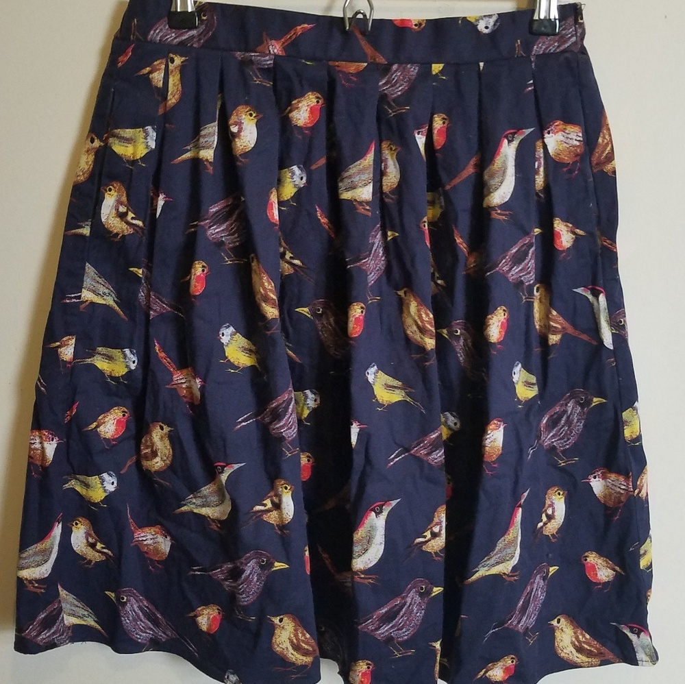 Novelty print skirt